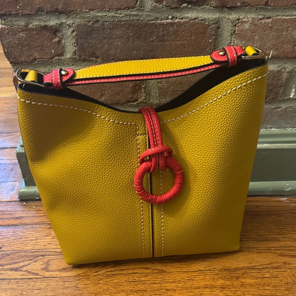 Yellow and Red Women's Bag